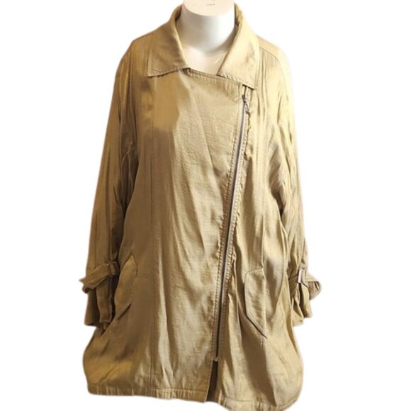 [Venezia] Gold shimmer jacket - Size 26 - Picture 2 of 8